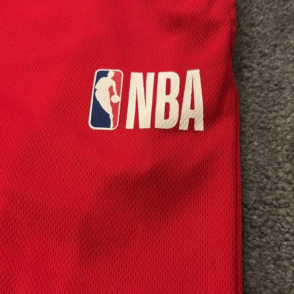 NBA Red and Blue Basketball Shorts - Picture 2 of 4